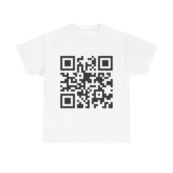 T-shirt qr code Fuck you