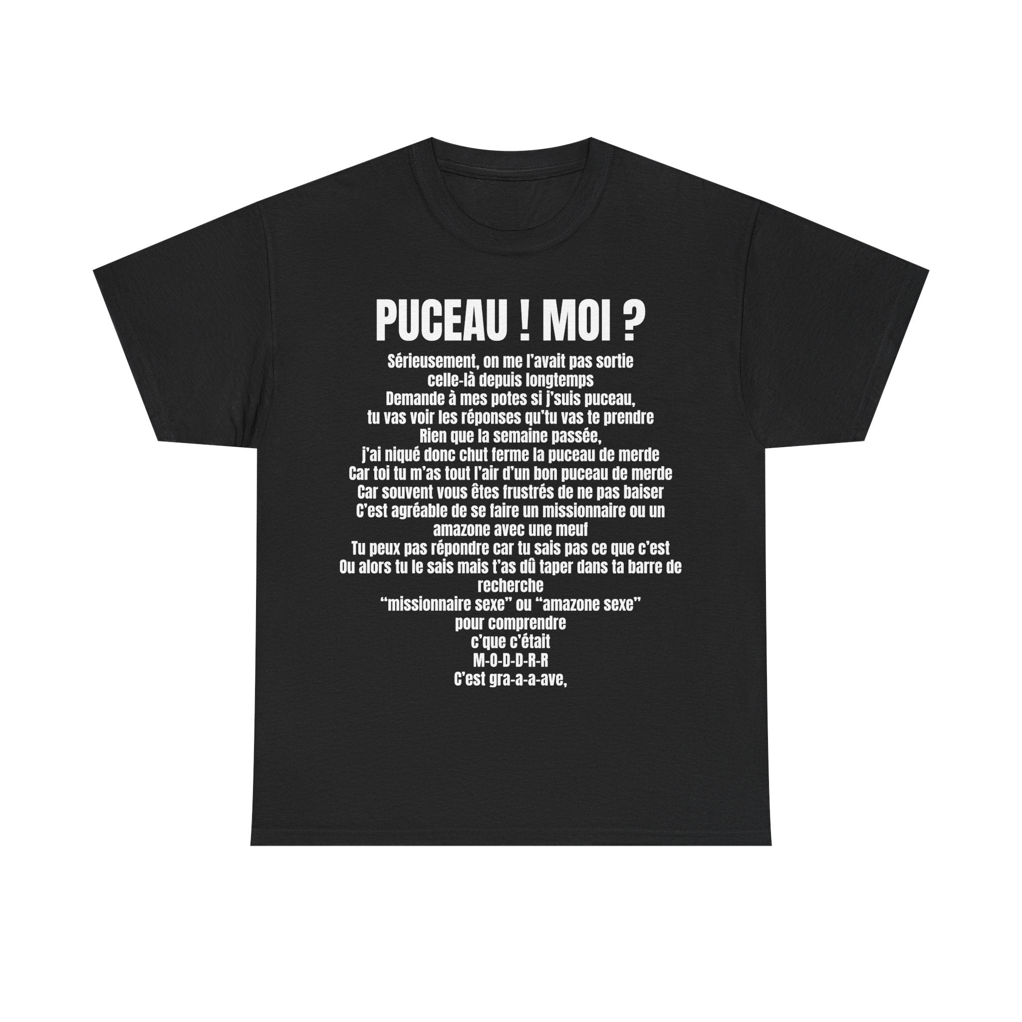 T-shirt Puceau ? Moi ?
